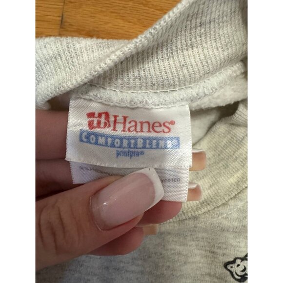 Hanes Sweatshirts Lot of 2 Embroidered Floral & Operation Toy Drop Medium - Picture 16 of 16